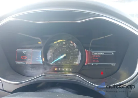 2016 Ford Fusion Se из США, поврежденный, VIN 3FA6P0T92GR100553